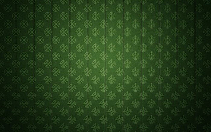Green snowflake pattern texture