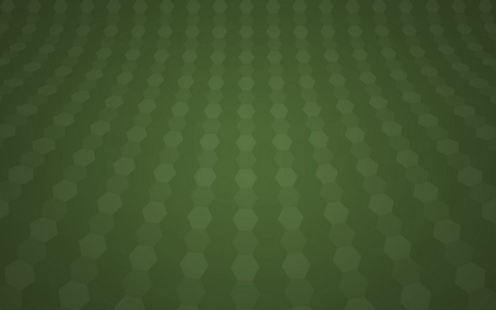 Green Hexagonal Pattern Abstract Texture
