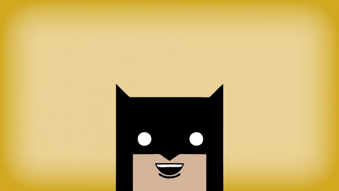Minimalist Batman Illustration