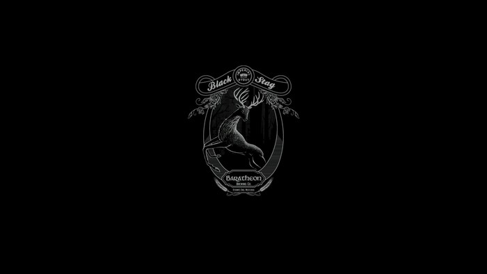 Black Stag Imperial Stout Baratheon Brewing Co. logo
