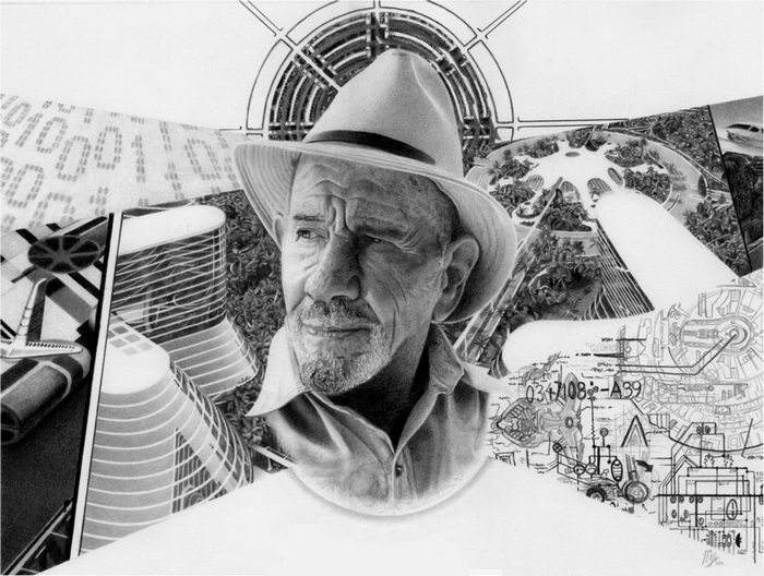 Jacque Fresco and The Venus Project illustration