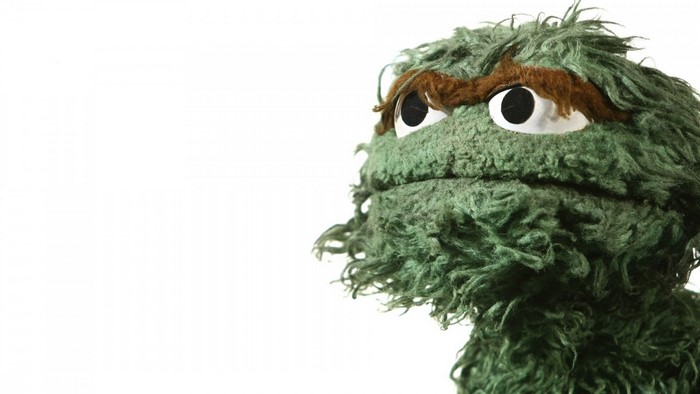 Oscar the Grouch plush toy