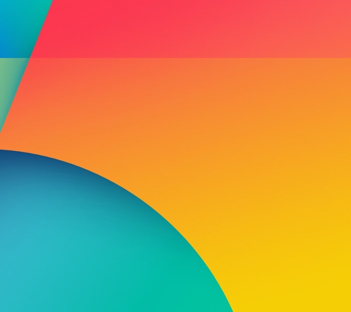 Abstract colorful shapes with gradients