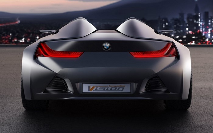 BMW Vision ConnectedDrive Concept Car Rear View