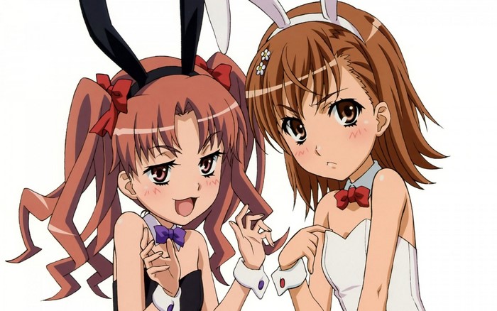 Misaka Mikoto and Shirai Kuroko from To Aru Kagaku no Railgun