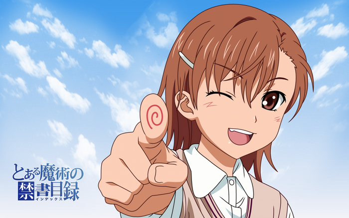 Misaka Mikoto from To Aru Kagaku no Railgun