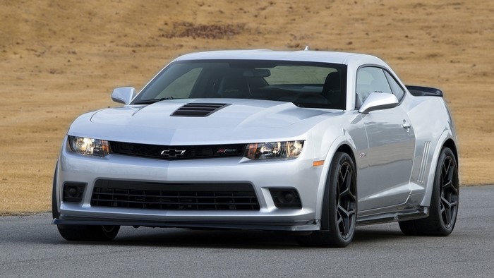 Silver Chevrolet Camaro Z/28 Coupe