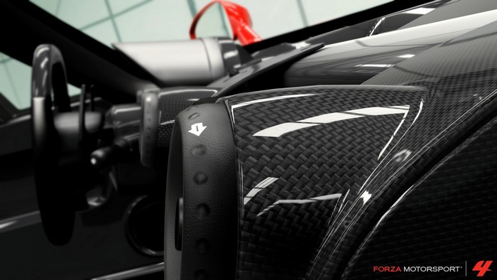 Forza Motorsport 4 car interior detail