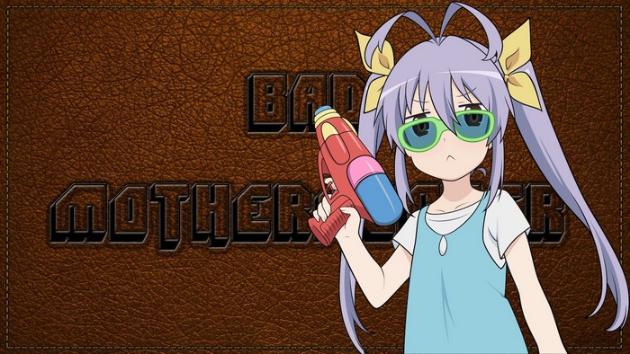 Miyauchi Renge from Non Non Biyori holding a water gun
