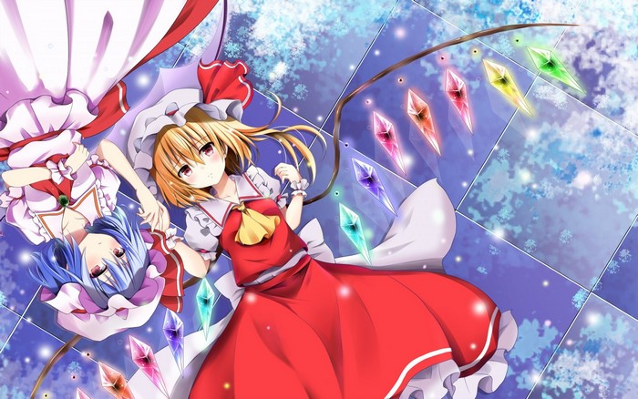Remilia Scarlet and Flandre Scarlet from Touhou