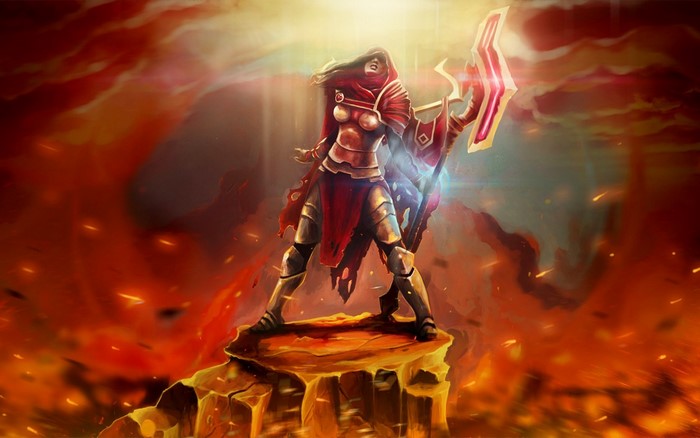 Legion Commander from Dota 2