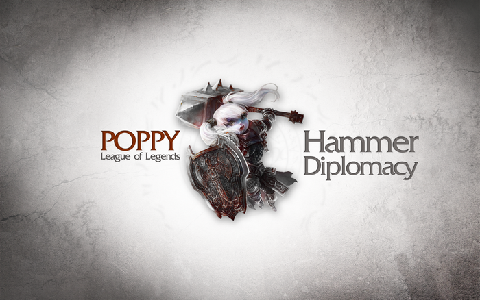 Poppy from League of Legends with Hammer Diplomacy