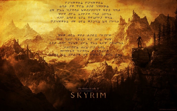 The Elder Scrolls V Skyrim Dragonborn Mountains