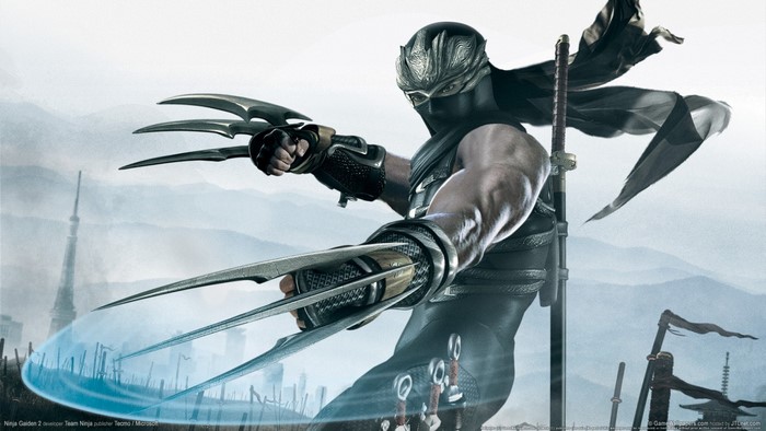 Ryu Hayabusa from Ninja Gaiden with Dragon Claws
