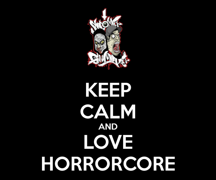 Keep Calm and Love Horrorcore logo