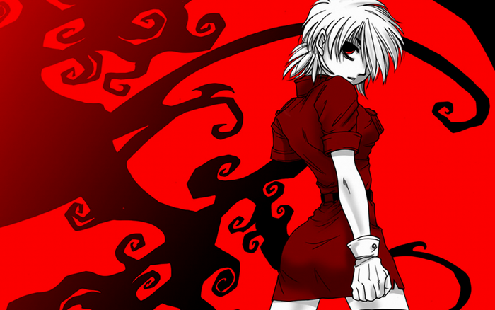Seras Victoria from Hellsing illustration