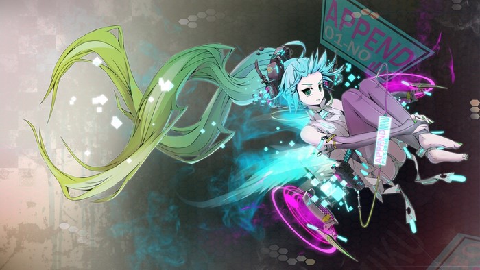 Hatsune Miku Append from Vocaloid