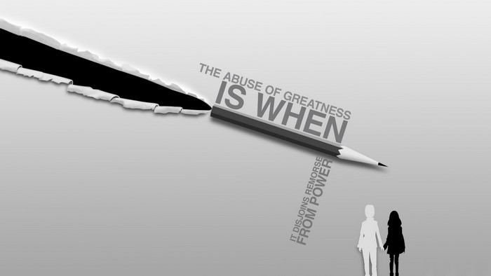 The Abuse of Greatness is When It Disjoins Remorse From Power