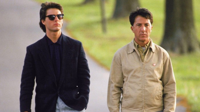 Tom Cruise and Dustin Hoffman from Rain Man