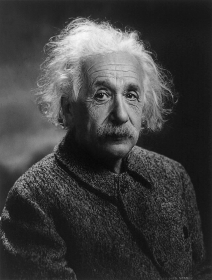 Albert Einstein portrait