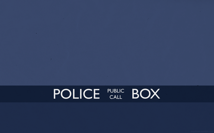Police Public Call Box from Doctor Who