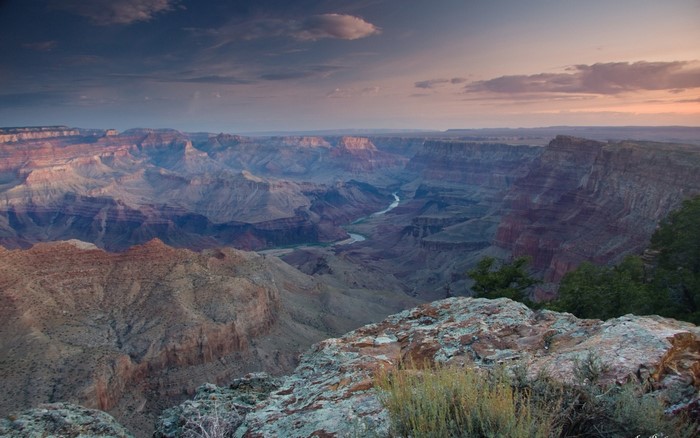 Grand Canyon National Park at sunset