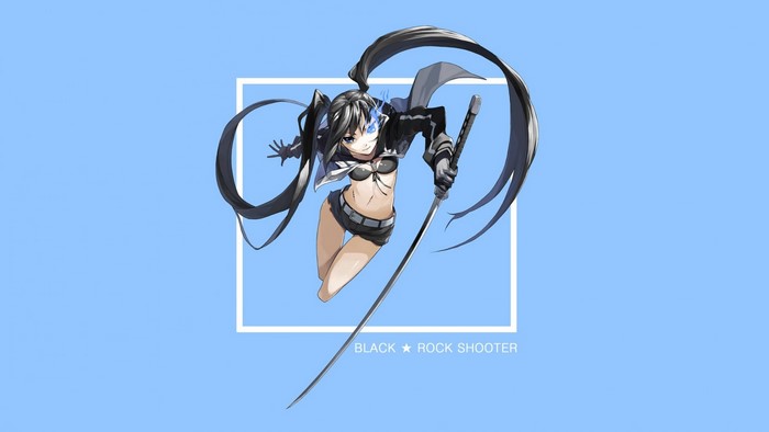 Black Rock Shooter from Black Rock Shooter