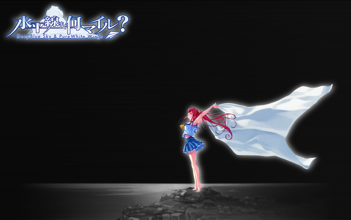 Miyamae Tomoka from Deep Blue Sky & Pure White Wings