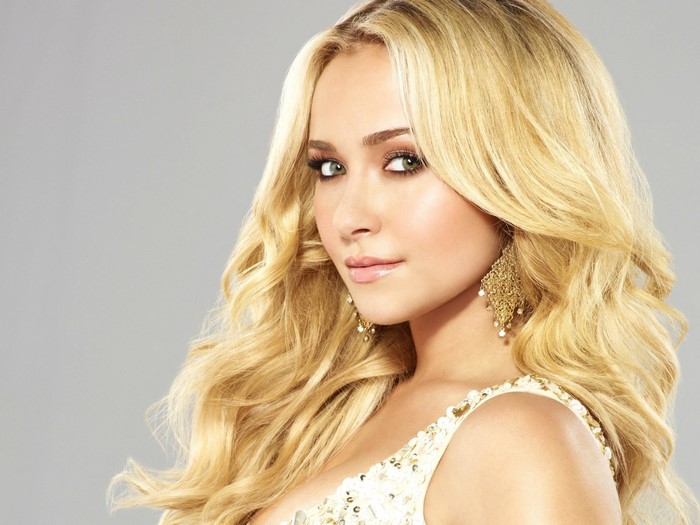 Hayden Panettiere blonde hair portrait