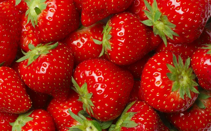Close-up of fresh strawberries