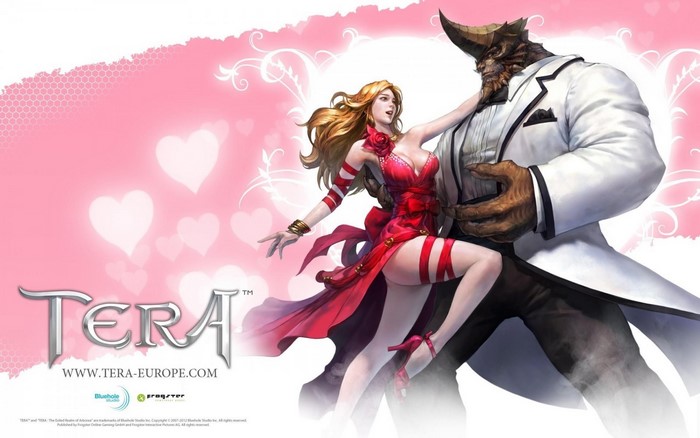 Couple from Tera online dancing