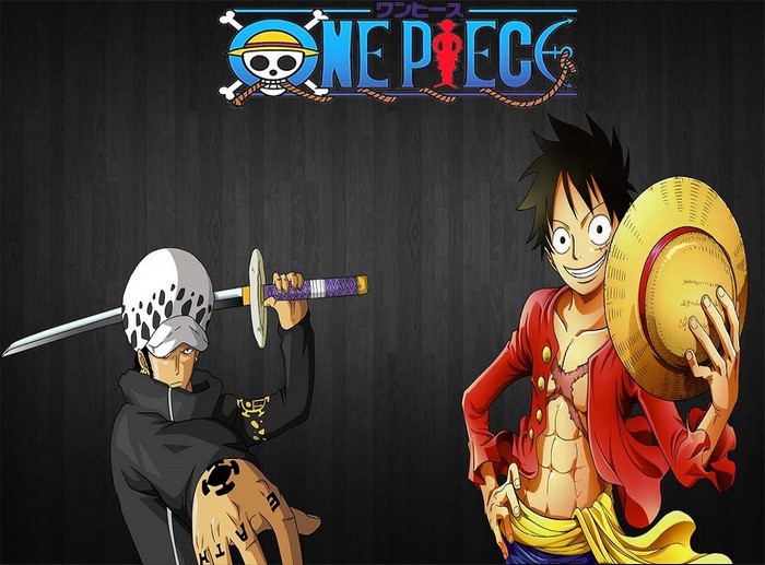 Monkey D. Luffy and Trafalgar Law from One Piece