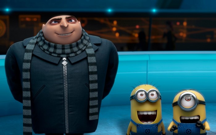 Gru and Minions from Despicable Me