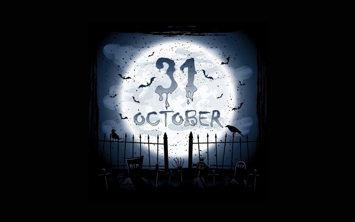 31 October Halloween Illustration