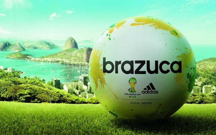 Adidas Brazuca FIFA World Cup Ball in Rio de Janeiro