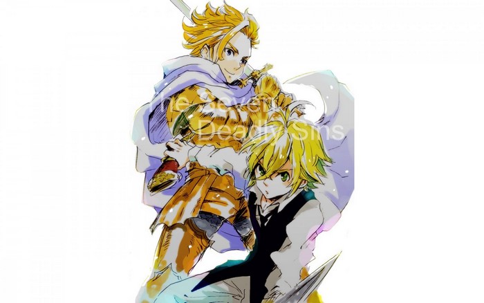 Meliodas and Escanor from The Seven Deadly Sins