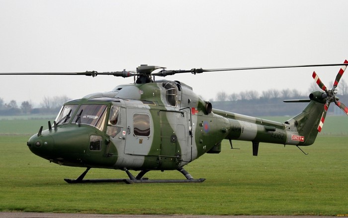 Westland Lynx AH.7 helicopter of the British Army