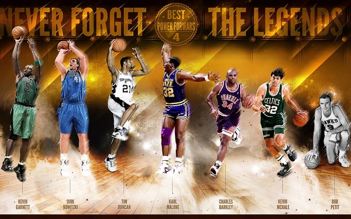 Never Forget The Legends: Best Power Forwards 4