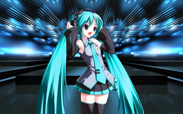 Hatsune Miku from Vocaloid