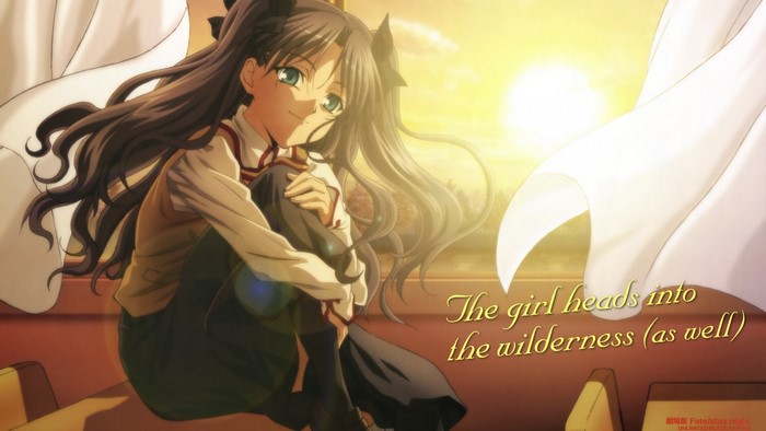 Rin Tohsaka from Fate/stay night