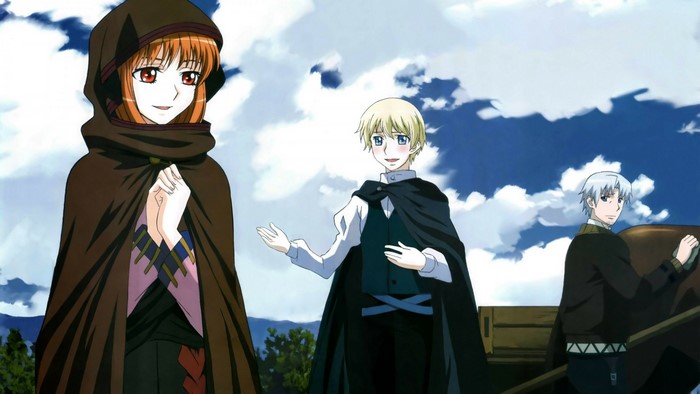 Holo and Lawrence from Spice and Wolf