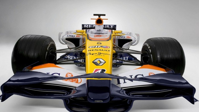 Renault F1 Team Formula 1 Race Car