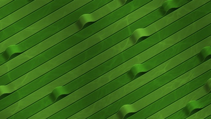 Green diagonal stripes with wavy texture