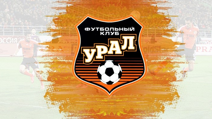 FC Ural logo with soccer players