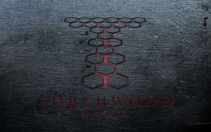 Torchwood Institute Logo on Textured Surface