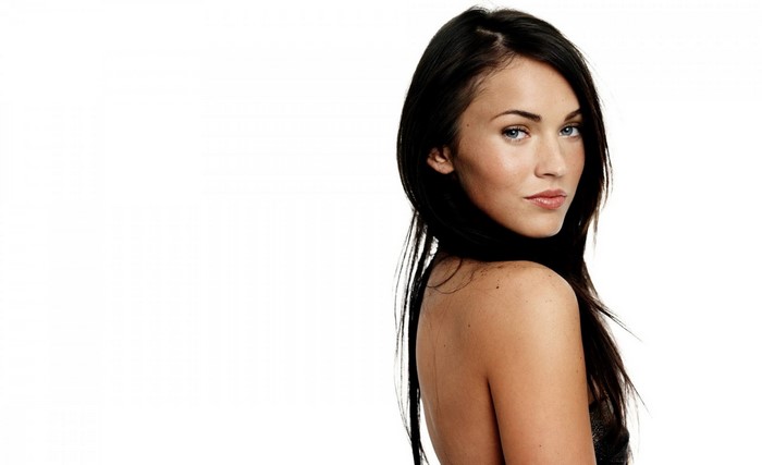 Megan Fox posing for a photo shoot