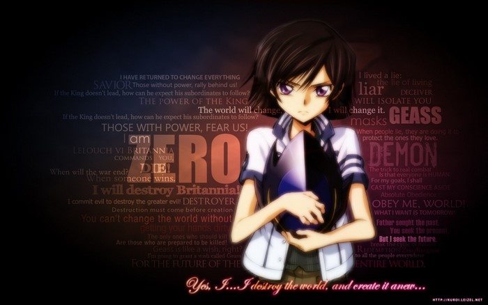 Zero from Code Geass holding a mask
