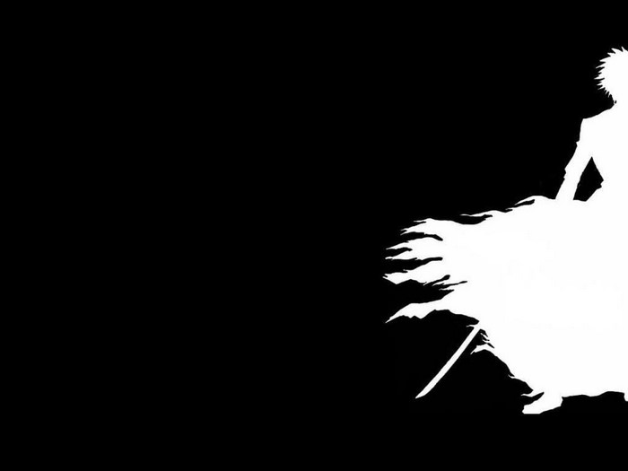 Kurosaki Ichigo from Bleach silhouette