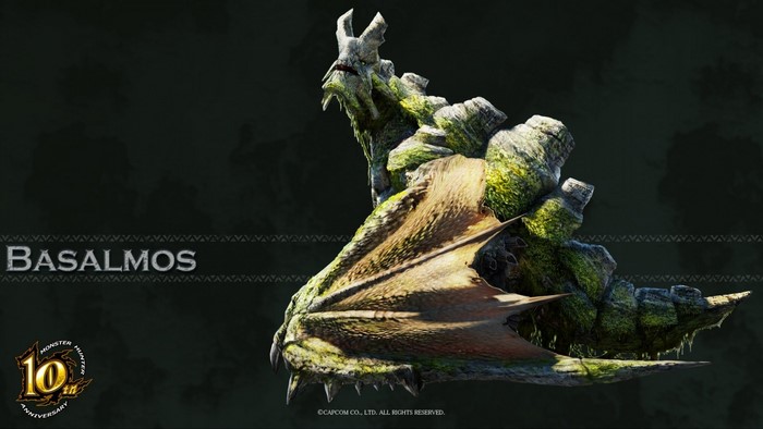 Basalmos from Monster Hunter