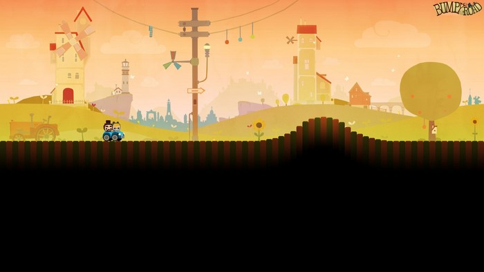 Bumpy Road video game screenshot